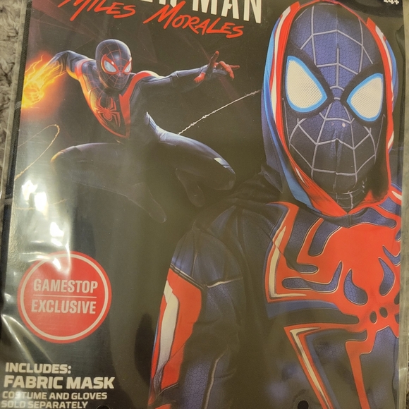 Spider-Man Miles Morales 2099 shirt and mask adult custom - Picture 4 of 4